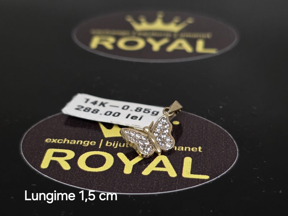 Bijuteria Royal: Pandantiv aur 14k/0.85 gr