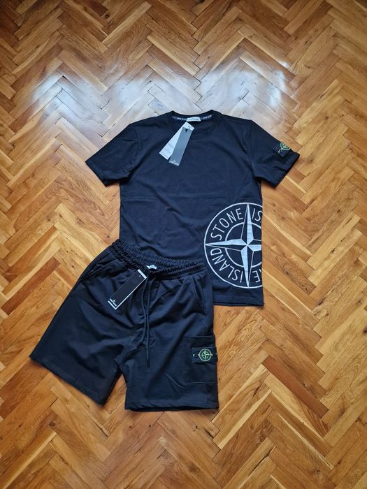 Страхотен мъжки екип къси панталони и тениска  размер S M