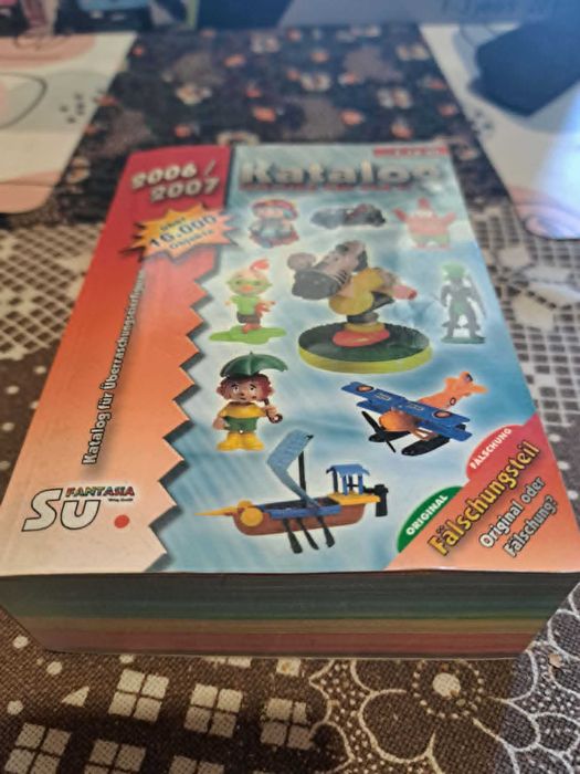 Колекционерски каталог Kinder Surprise 2006–2007 (1200+ стр., 16 000+ фигурки)