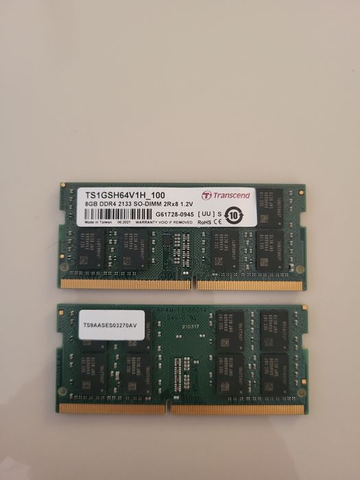 Memorii RAM 4GB/8GB DDR4 - 2133MHz, So-dimm/laptop, CL.15, 1.2V - Noi