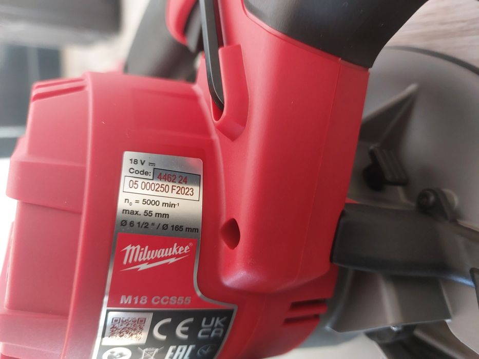Fierastrau circular mana milwaukee m18 CCS55, nou, taie 5.5 cm