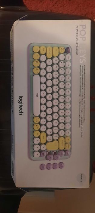 Tastatura logitech pop keys mecanica wireless