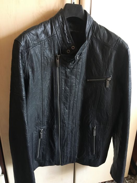 Geaca de piele Calvin Klein ,BARBATI