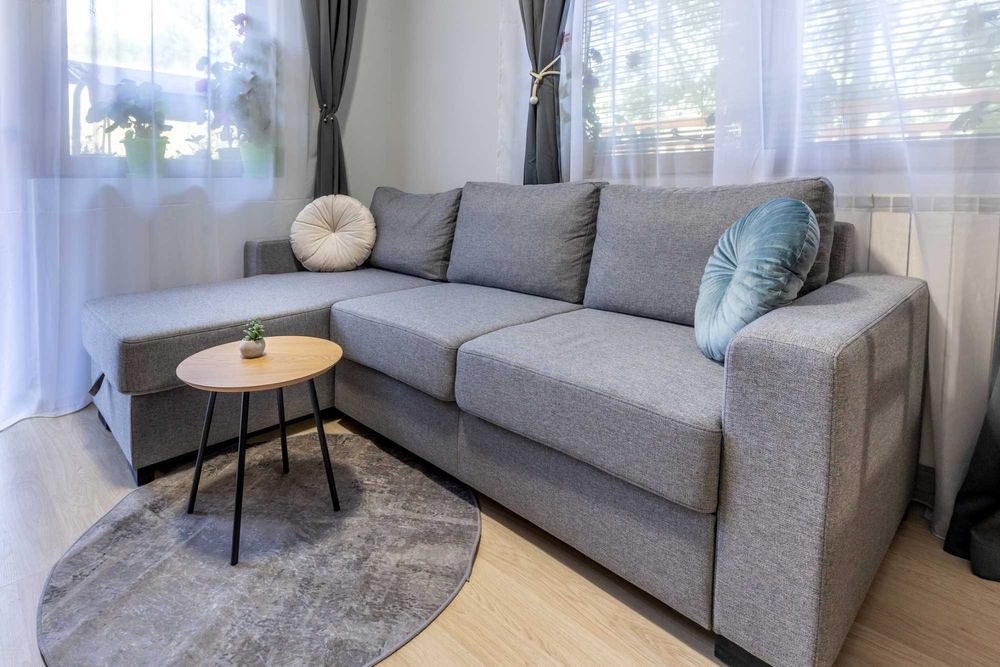 Двустаен апартамент в планината за нощувки с камина, веранда, BBQ,вана