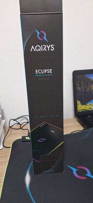 Mouse Pad RGB Aqirys Eclipse Medium