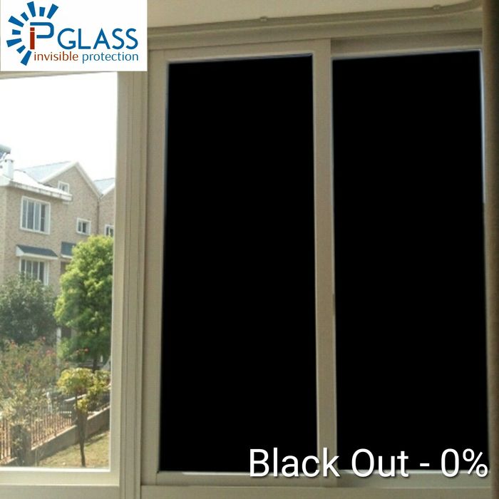 Тонировка плёнка Black Out. Пропускания видимого света 0%
