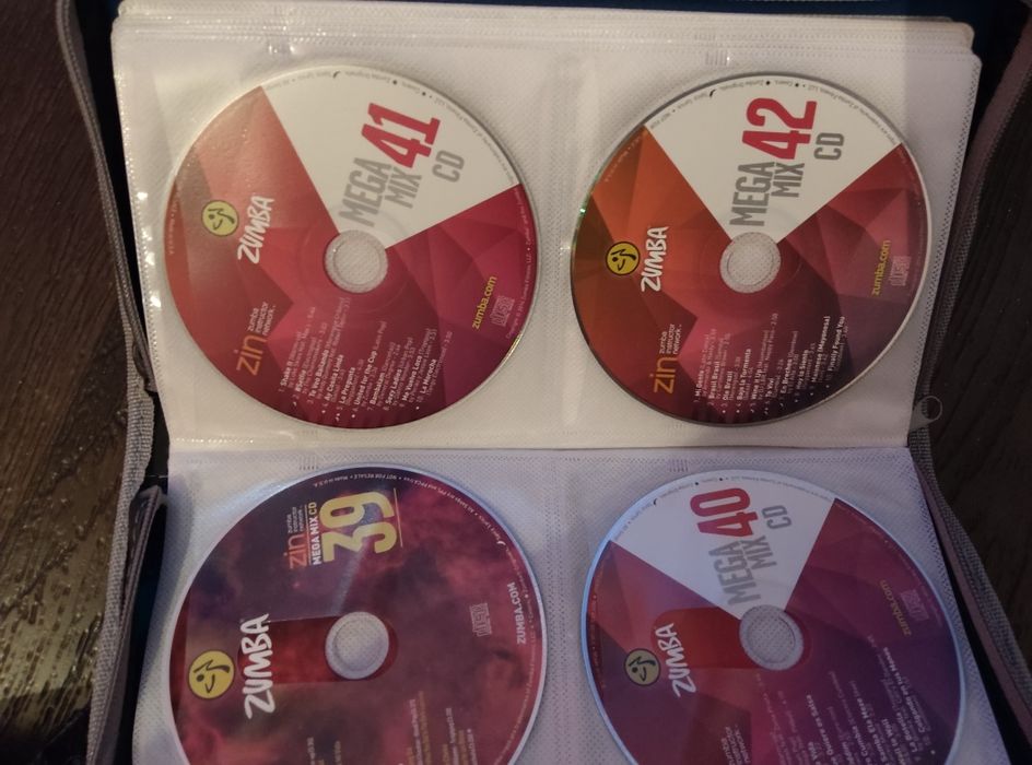 Оригинални Зумба дискове - 28 CD +1 DVD (ZIN & Mega Mix)