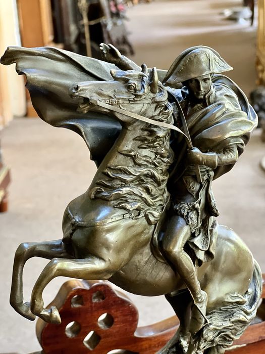 Statuată din Bronz-Napoleon *** vintage / antic / vechi / retro ***