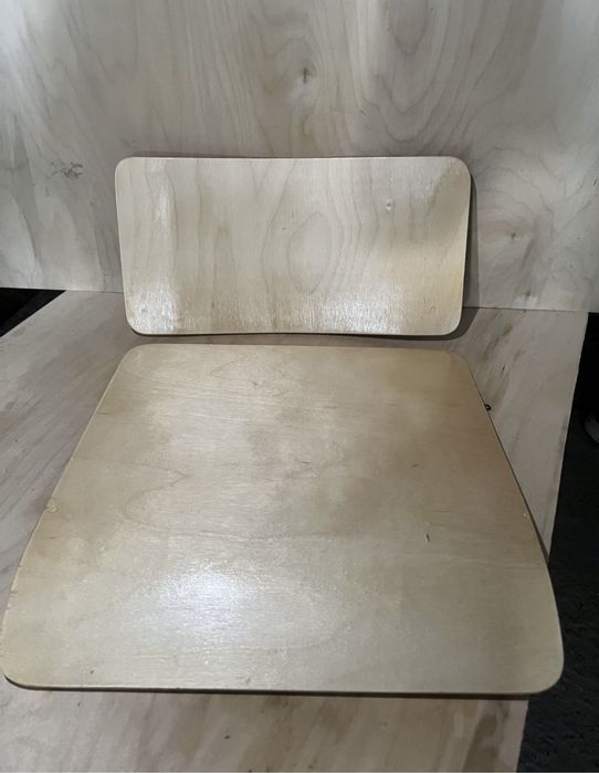 Школьная фанера сидушка спинка комплект