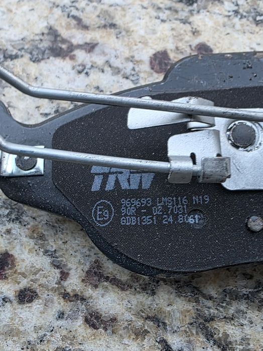 Placute frana TRW pentru Opel Astra  G  sau Corsa