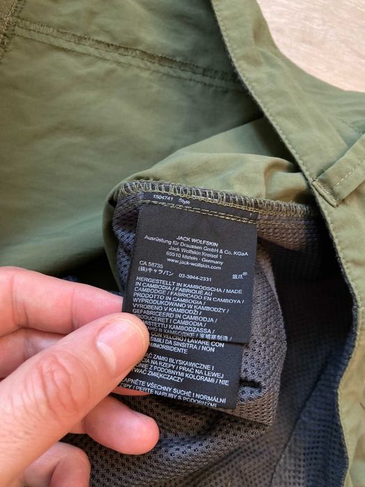 Jack Wolfskin  Desert Valley UV Shield мъжки къси панталони къс панталон размер XXL / 58