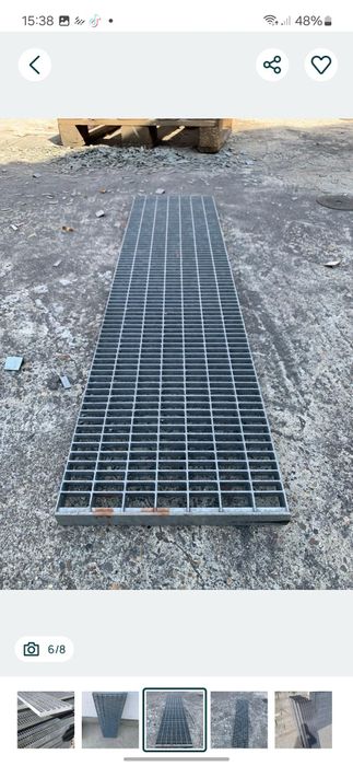 Trepte zincate galvanizate