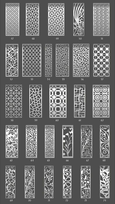 Porti si panouri de gard decupate la plasma- Modele Noi