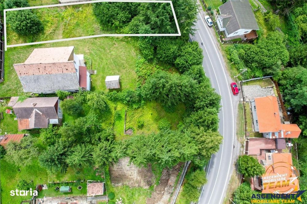 FILM! 900mp intravilan, aprobat CU, in frumoasa statiune Baile Tusnad