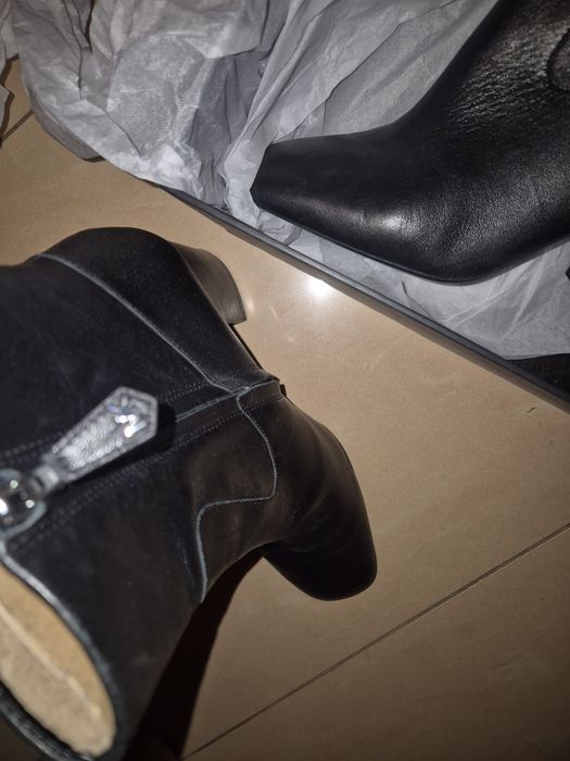 Michael Kors N38  боти естествена кожа