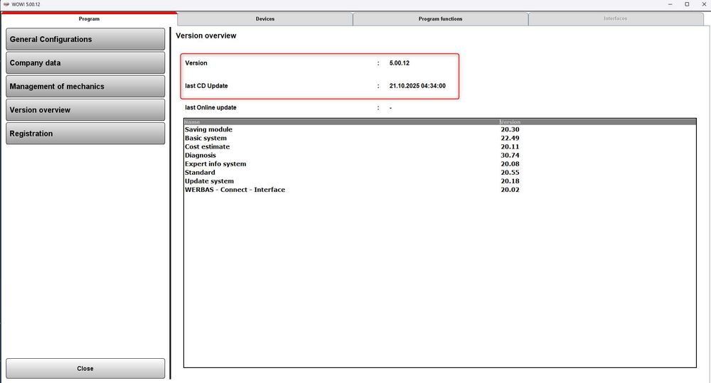WOW! Würth Software Pentru Reparații Și Diagnoză Auto