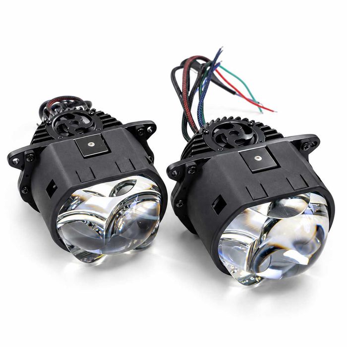 Лупи за Фар Bi LED 80W PA1744 – 2 бр./к-т, Къси и Дълги Светлини за Кола и Автомобил