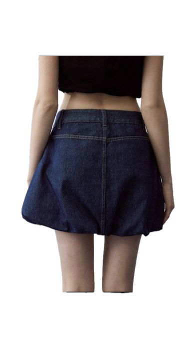 Дънкова поличка тип балон