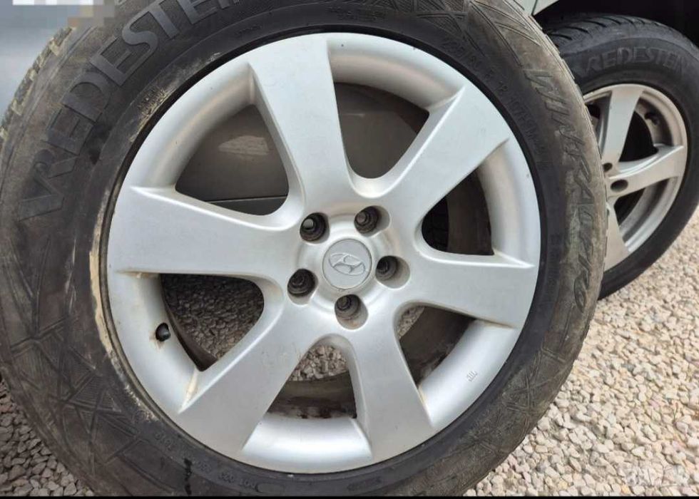 4 алуминиеви джанти 18" 5Х114,3 с гуми 235/60R18