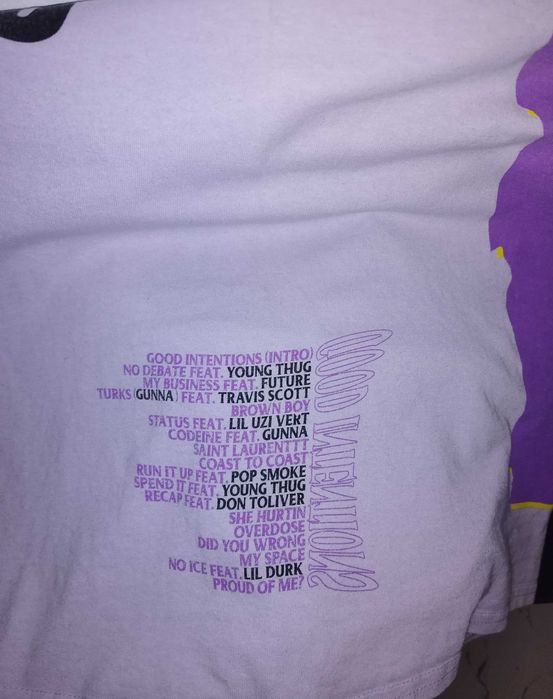 Tricou Vlone X Nav Good Intentions Lavander