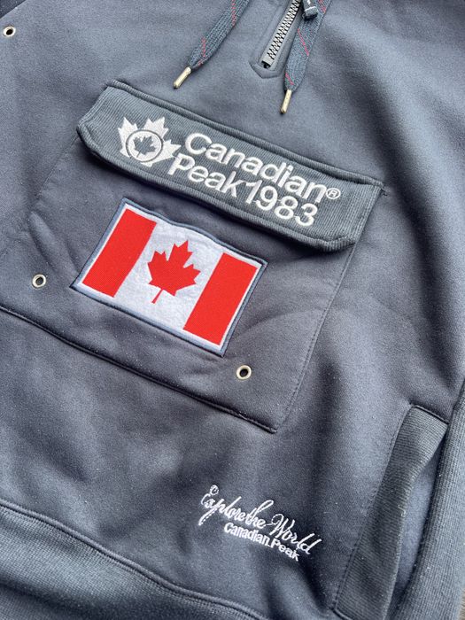Горнище Canadian Peak 1983 неразличимо от ново M размер от Канада