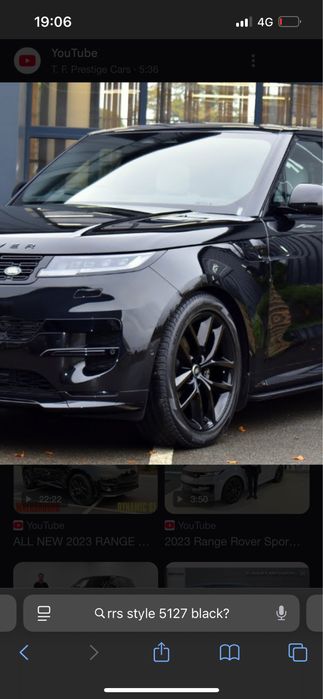 Jante Noi Range Rover Mod Nou L460 L461 Sport 285 45 22 DOT2025