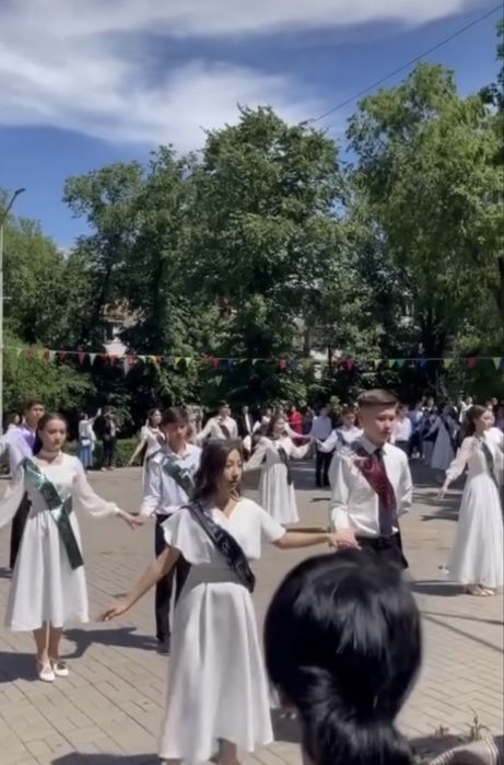 Түлектер вальсі - Алматы / Постановка вальса