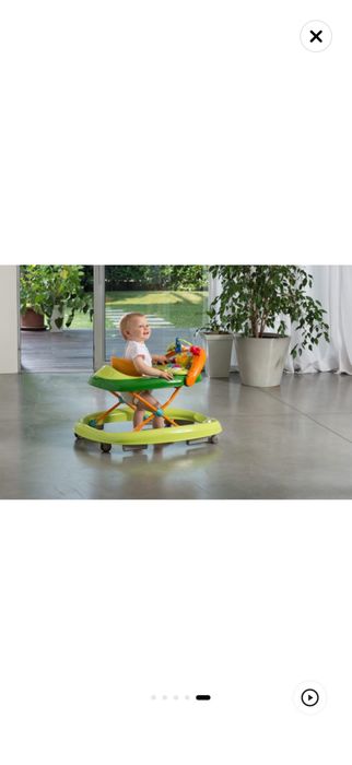 Premergator Chicco Walky Talky Green Wave, 6 luni+