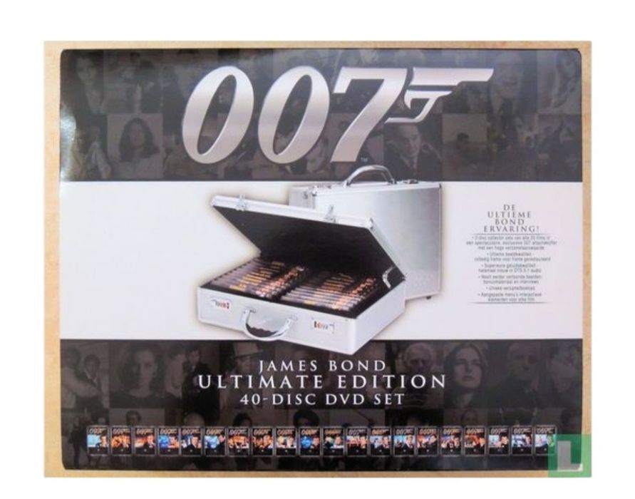 Колекция с DVD Джеймс Бонд агент  007