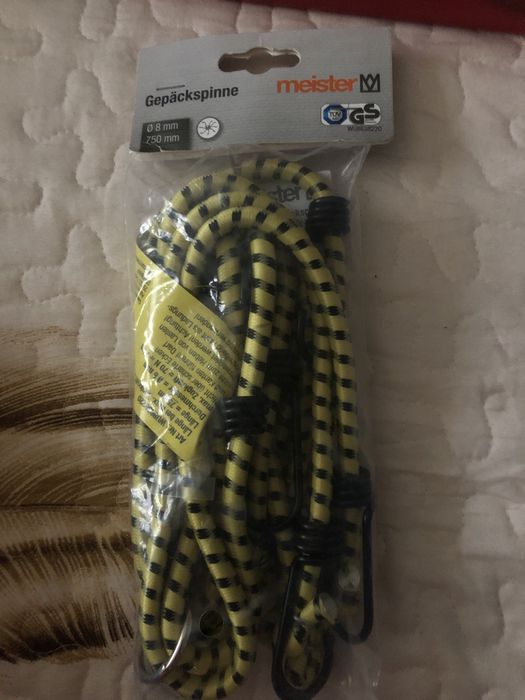 Triunghi presemnalizare avarie+set corzi elastice