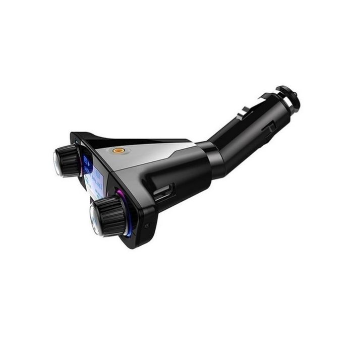 Трансмитер с дисплей, Bluetooth, USB, MP3 и FM за автомобил