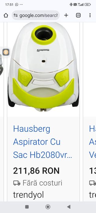 Vând aspirator Habsburg