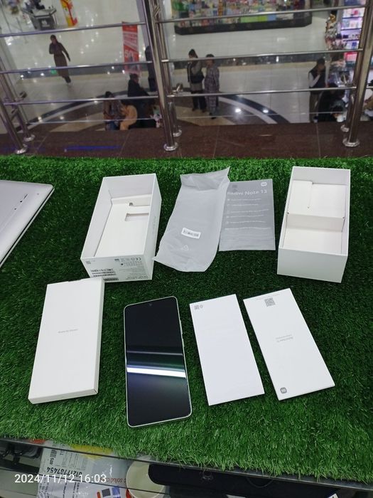 Redmk Note 13 ideal karobka dokumenti bor 128 gb