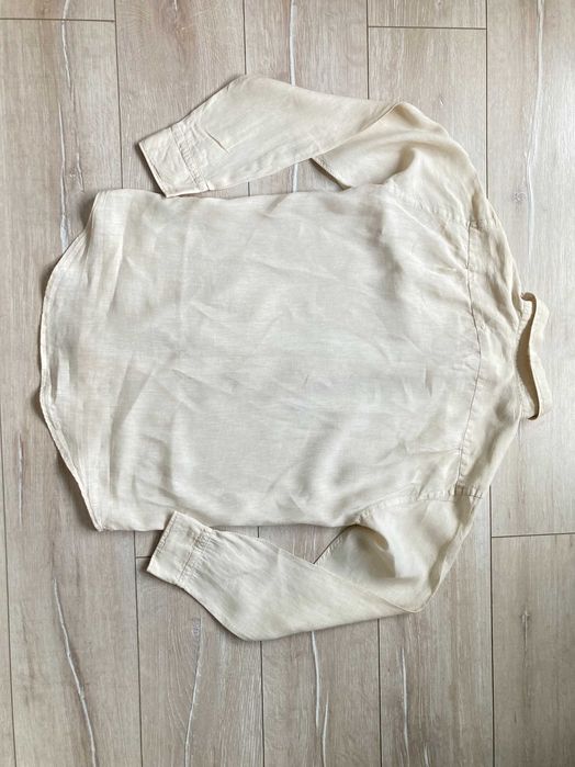 UNIQLO 100% linen лен мъжка ленена риза размер S