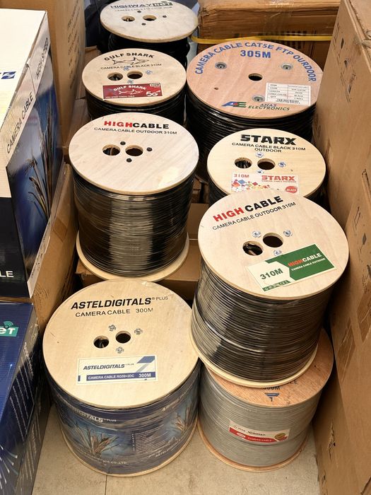 UTP vnutiriniy narujniy.   FTP Кабел Камера Kamera Видеонаблюдена