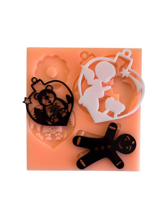 Молд Коледни елементи/играчки