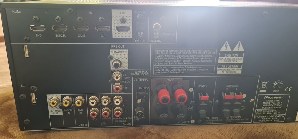Amplificator pioneer
