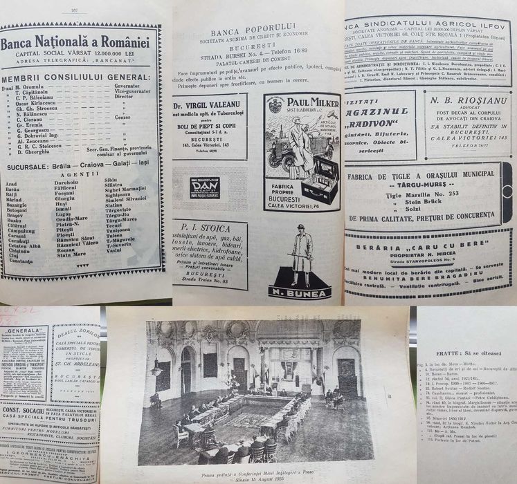 F782-I-Almanahul Dictionar Al Presei Din Romania Si Pretutindeni 1926. G. Caligraf-Constantin Balasa. Bucurest-Fundatiea Carol 2.