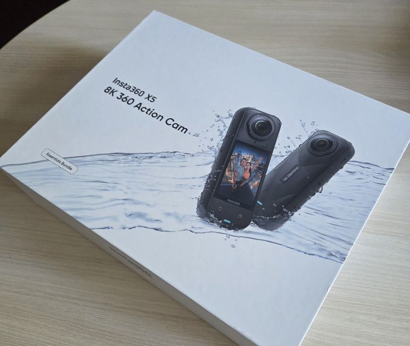 Insta360 X5 Essential Kit – пълен комплект, гаранция
