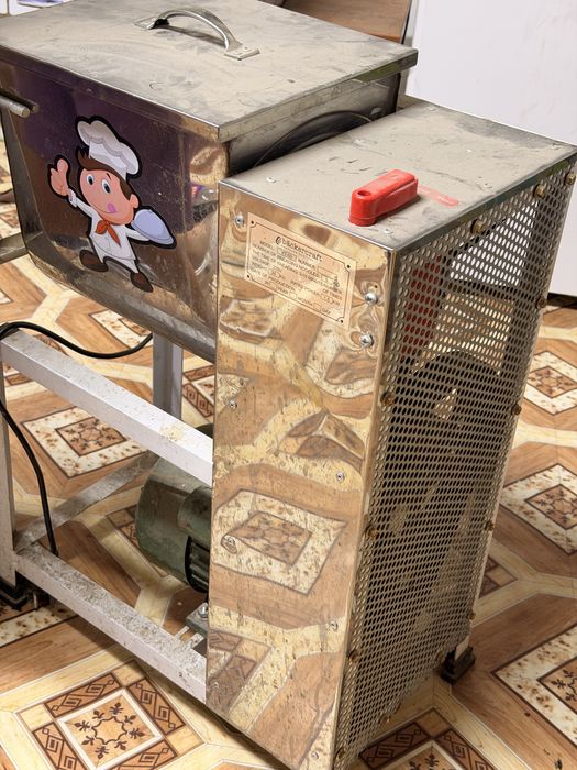Тестомес BACKERCRAFT 5kg серебриствый