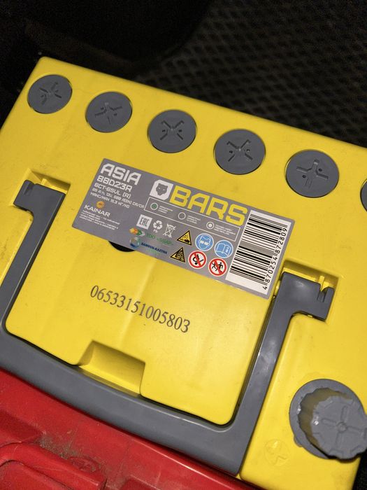 Продам новый аккумулятор Bars на 65 Ач