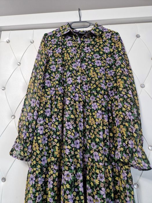 Rochie voal imprimat
