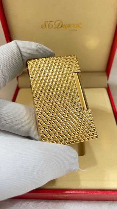 St dupont стоманена запалка