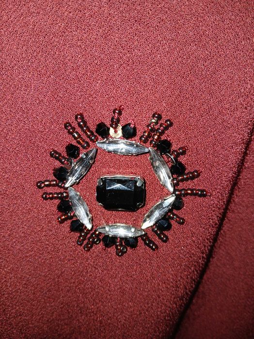 Нова Плетена блуза с мъниста от Ann Taylor. Размер XL.