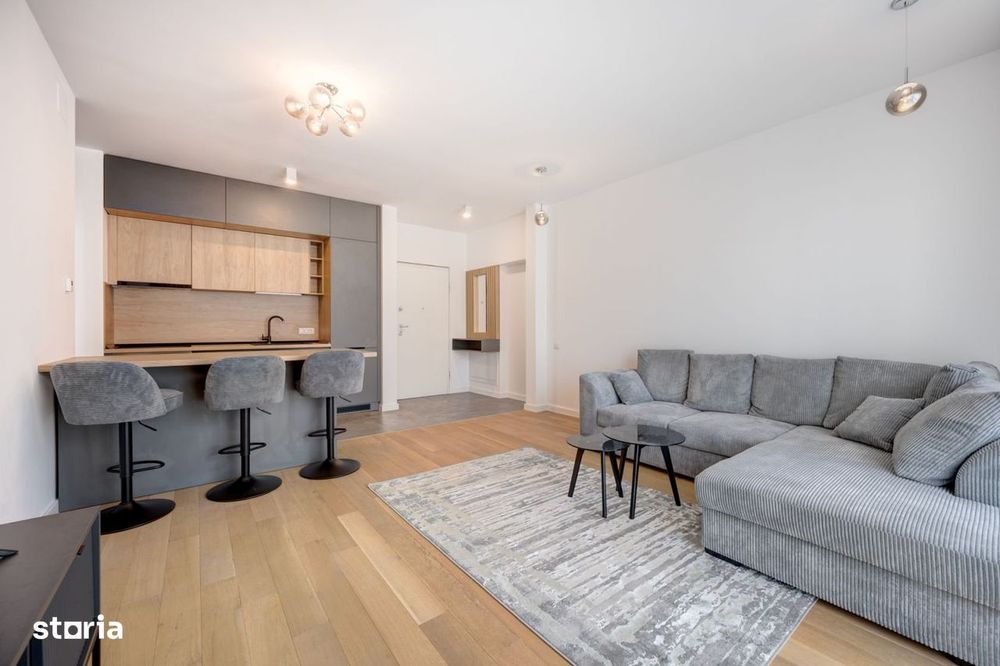 Apartament - complet mobilat si utilat - cu loc de parcare in One Timp