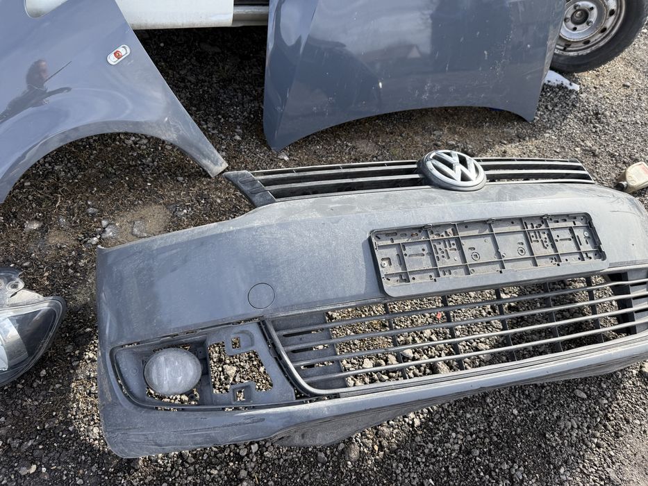 Предна броня преден капак фарове маска калници vw caddy