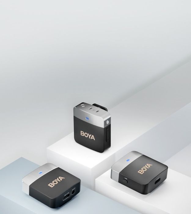 BOYA BY-M1V2 качественный двойной беспроводной микрофон