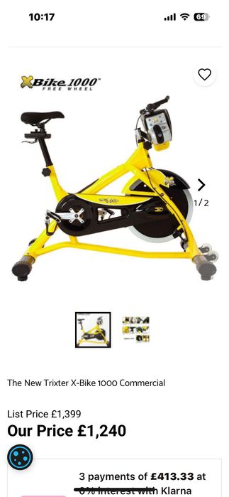 Велоергометър Trixter enabled