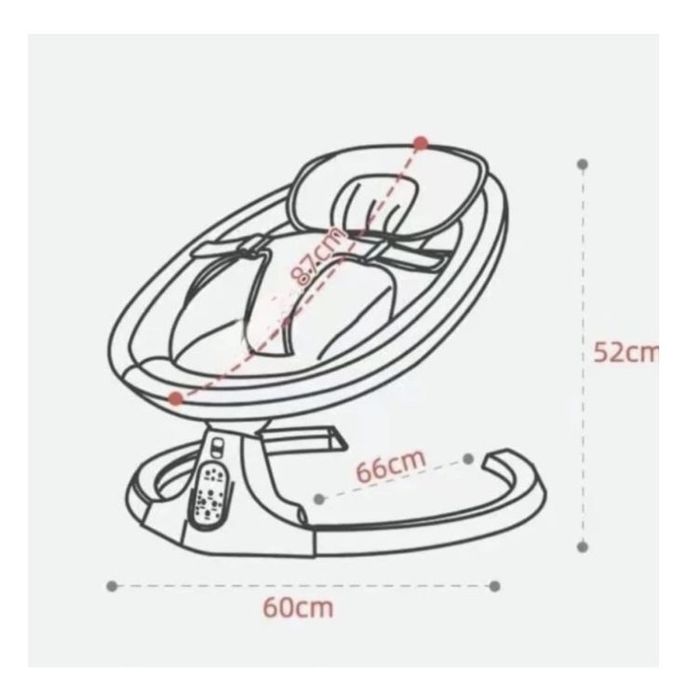 Шезлонг новый детский