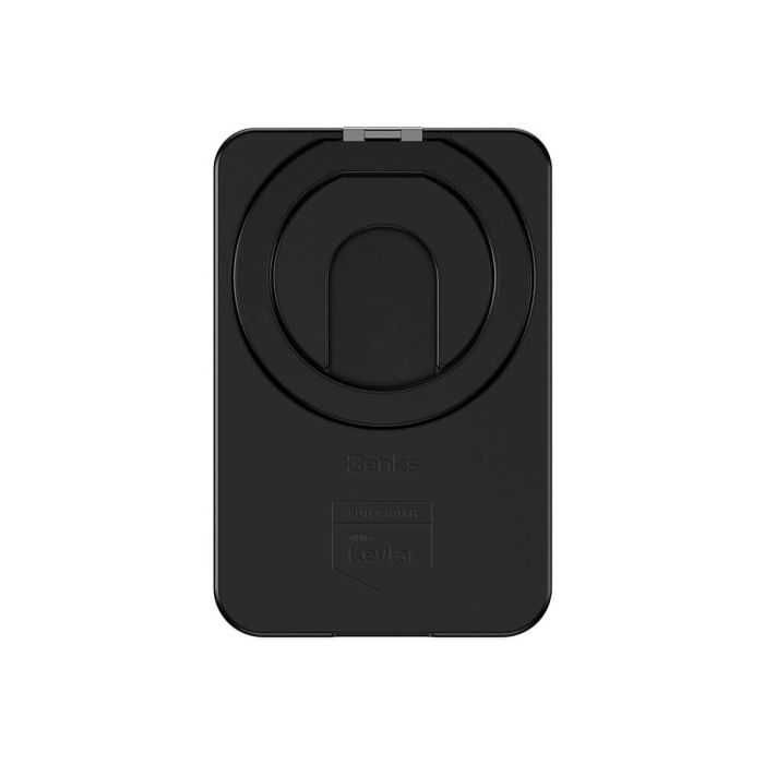 Карбонов wallet за iPhone с MagSafe - Benks ArmorGo Kevlar 600D Magnetic Wallet Stand Case